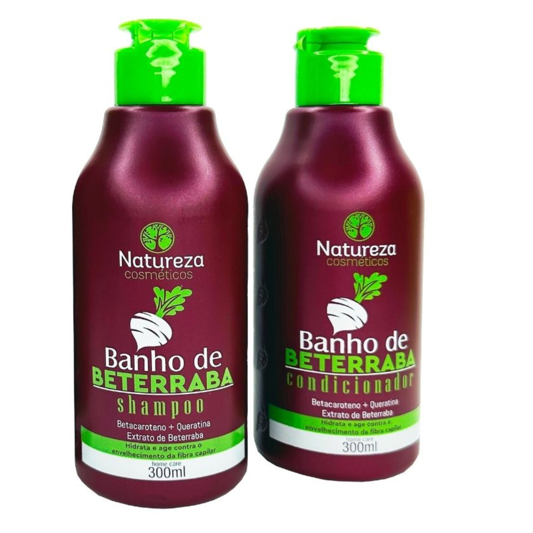 SET BETERRABA Sampon + Balsam, 2*300ML, NATUREZA COSMETICOS