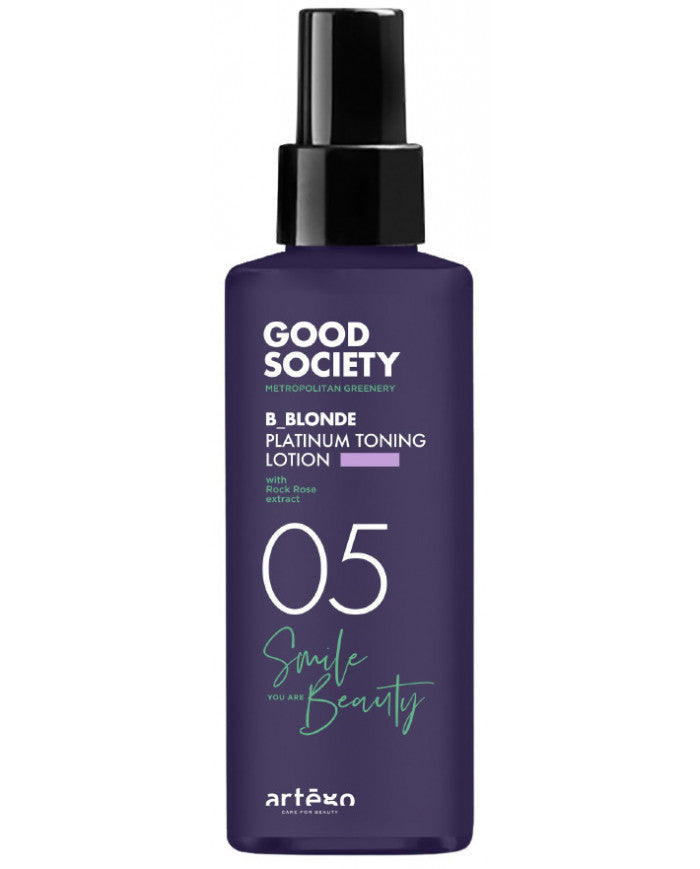 05N B Blonde Platinum Spray care toneaza cu pigmenți violeți, 150ml, Artego