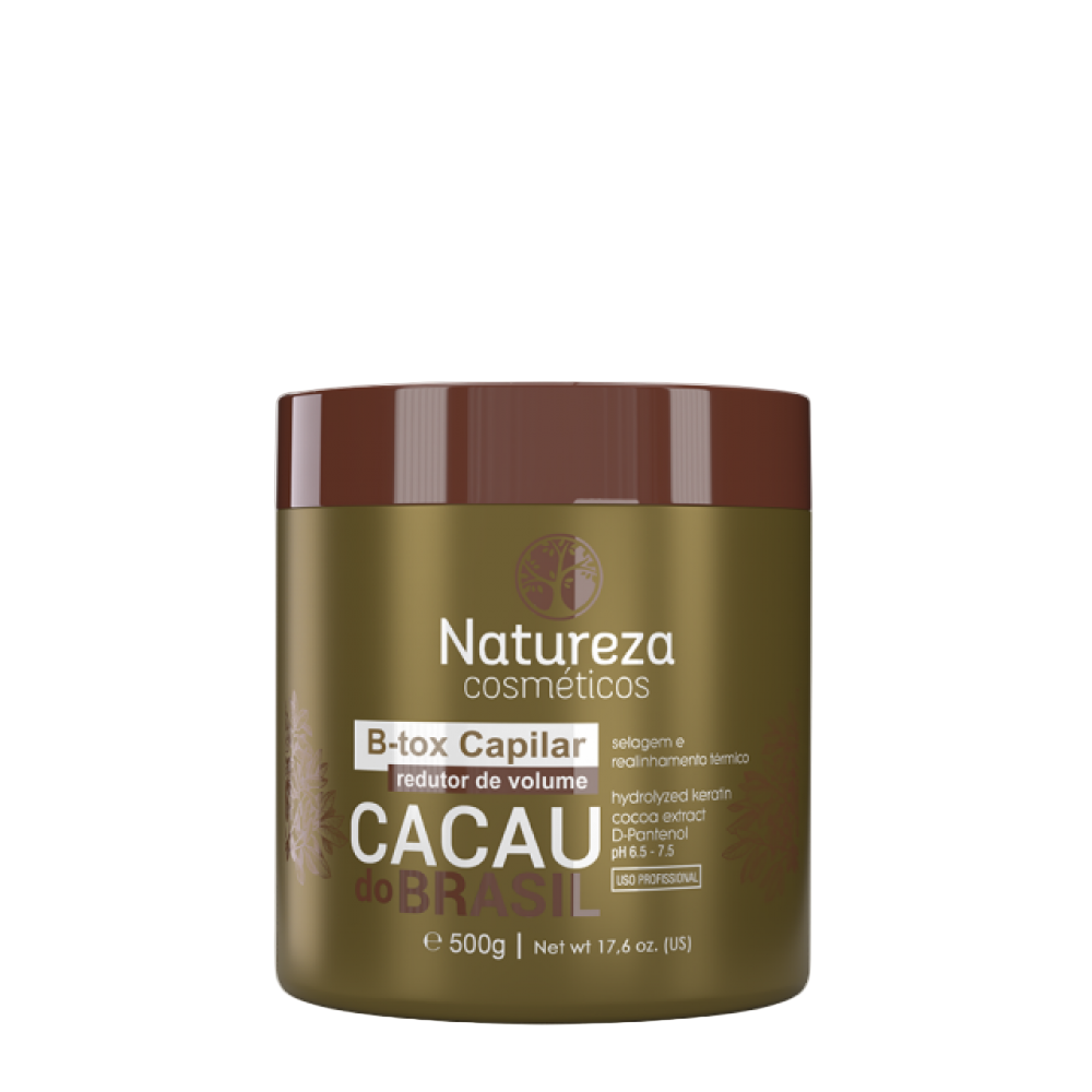 Botox pentru păr BTOX Cacau do Brasil, Natureza Cosmeticos, 500g