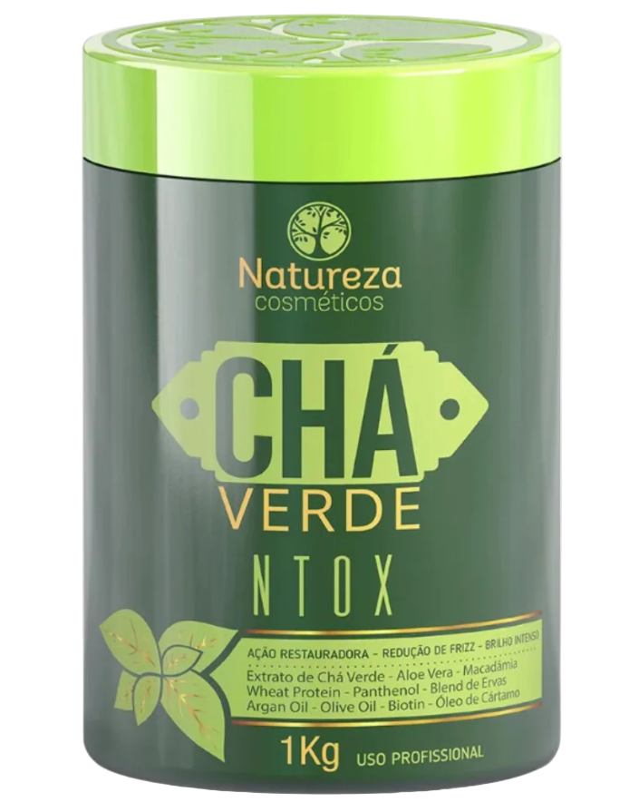 Ntox Cha Verde 1Kg - Natureza Cosmeticos