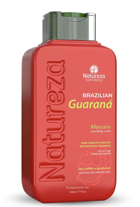 Masca BRAZILIAN GUARANA 500g - Natureza Cosmeticos