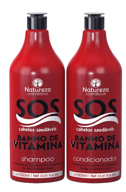Sos Banho de Vitamina 1000 ML, Natureza Cosmeticos