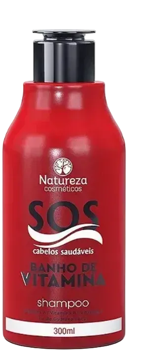 Șampon SOS VITAMIN 300ML - NATUREZA COSMETICOS