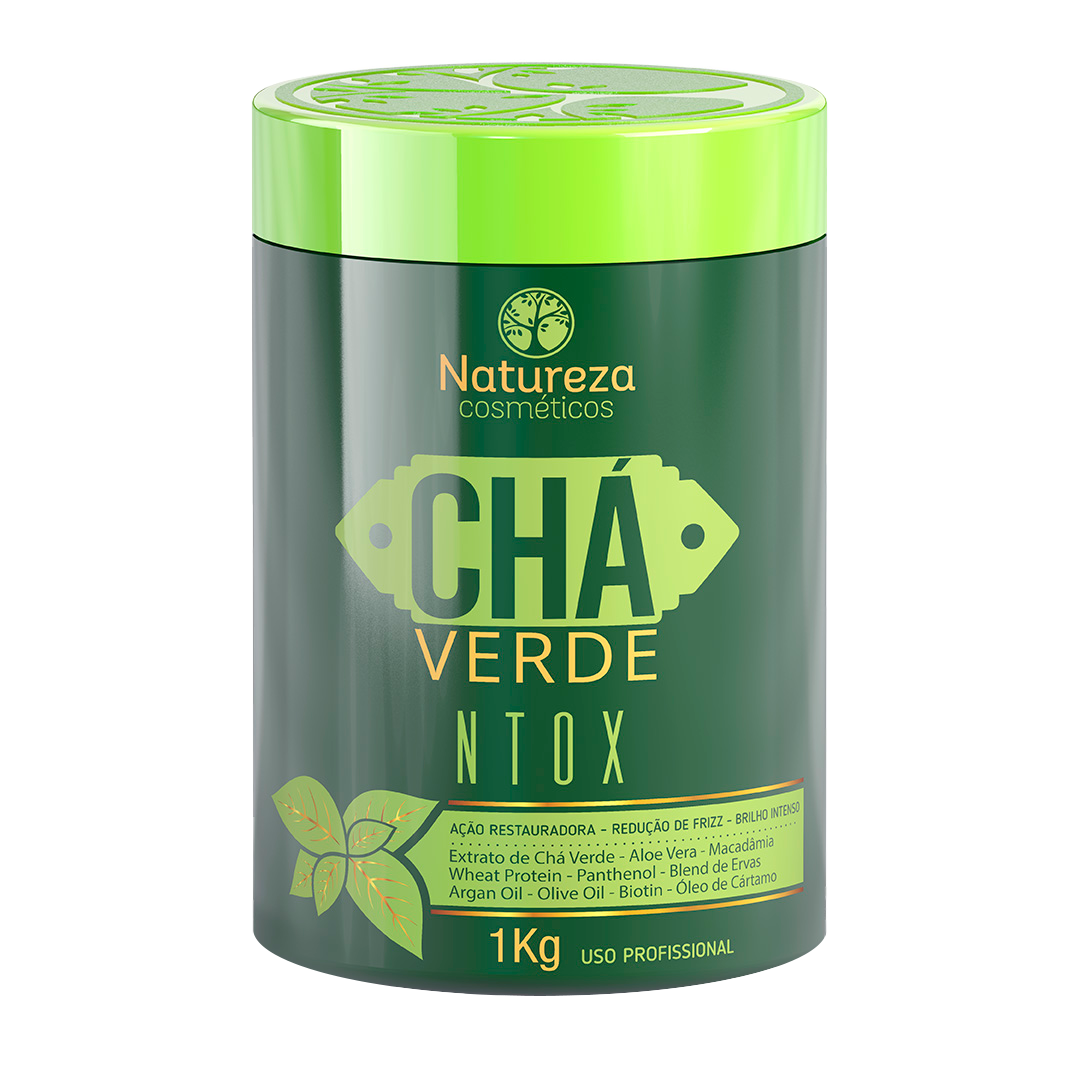 Ntox Cha Verde 1Kg - Natureza Cosmeticos