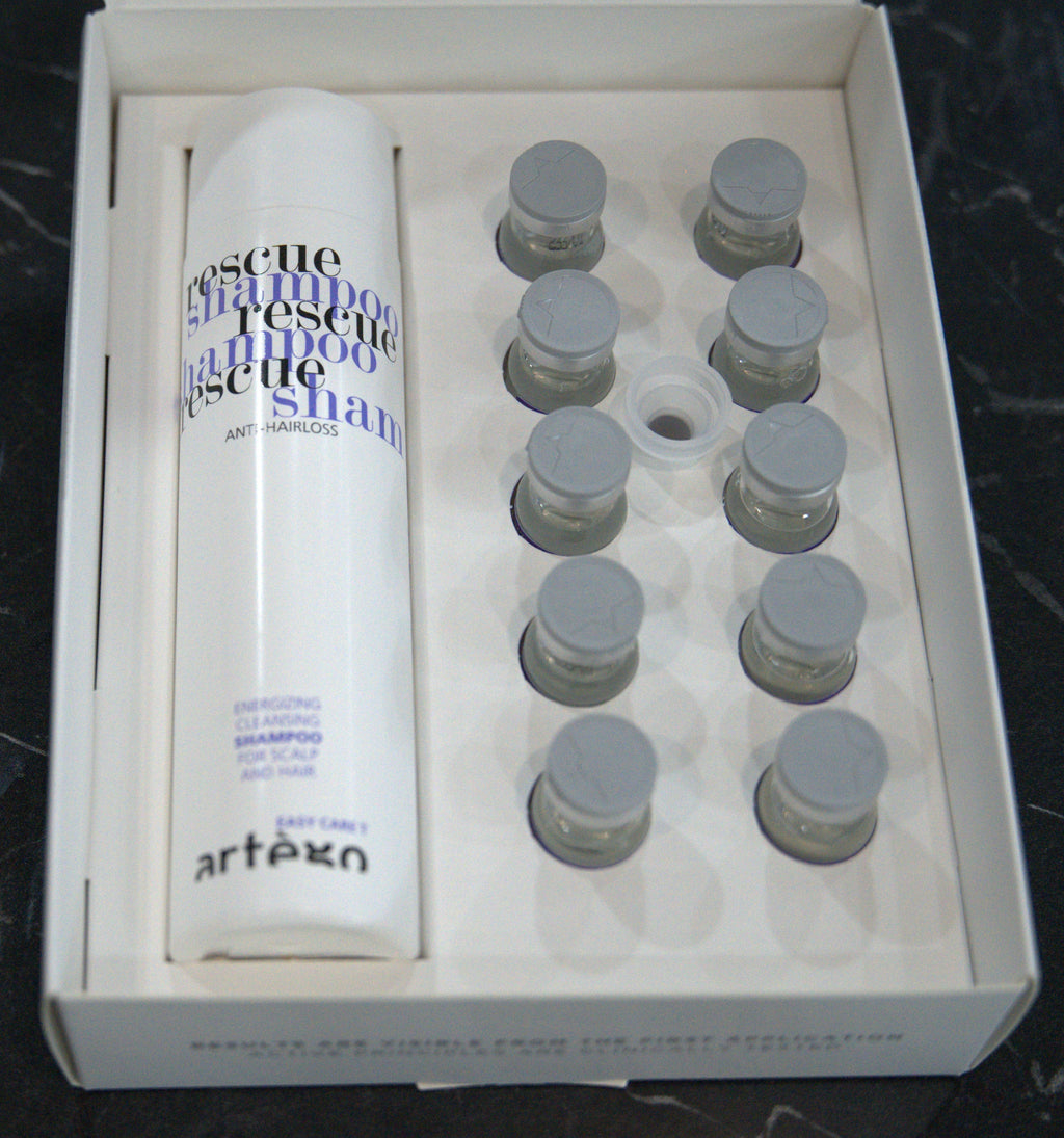 RESCUE Set Sampon 250ml + Apule împotriva căderii 10buc*8ml
