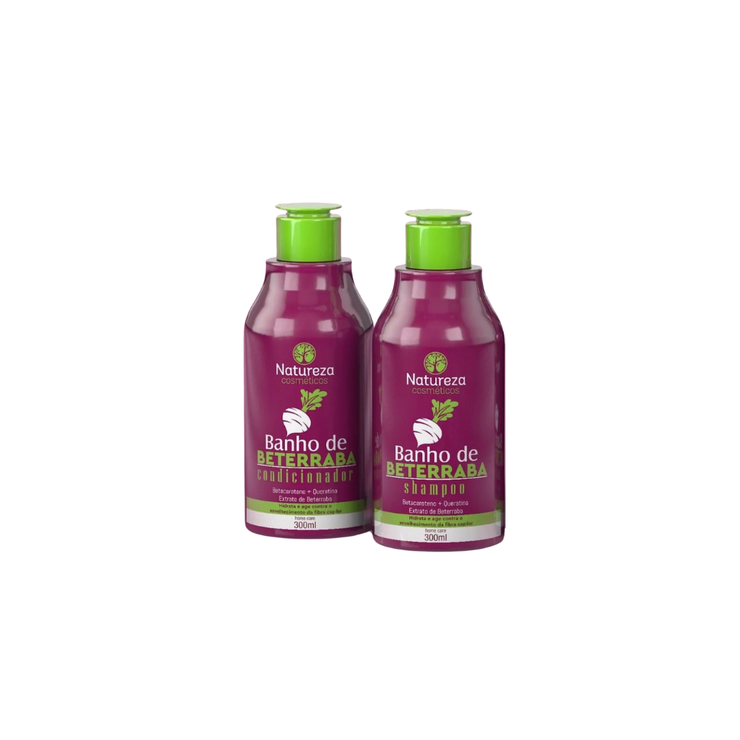 SET BETERRABA Sampon + Balsam, 2*300ML, NATUREZA COSMETICOS