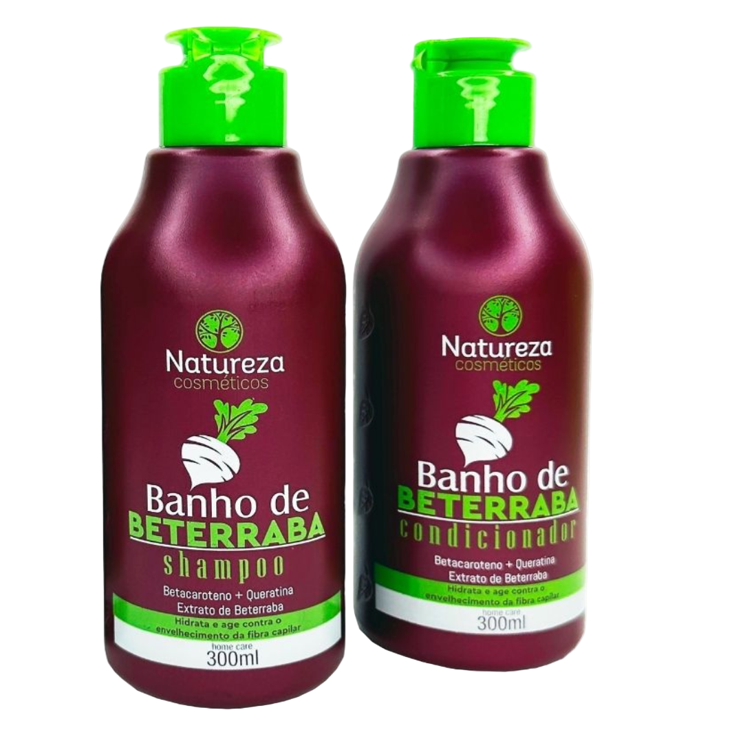 SET BETERRABA Sampon Balsam, Masca 2*300ML, NATUREZA COSMETICOS