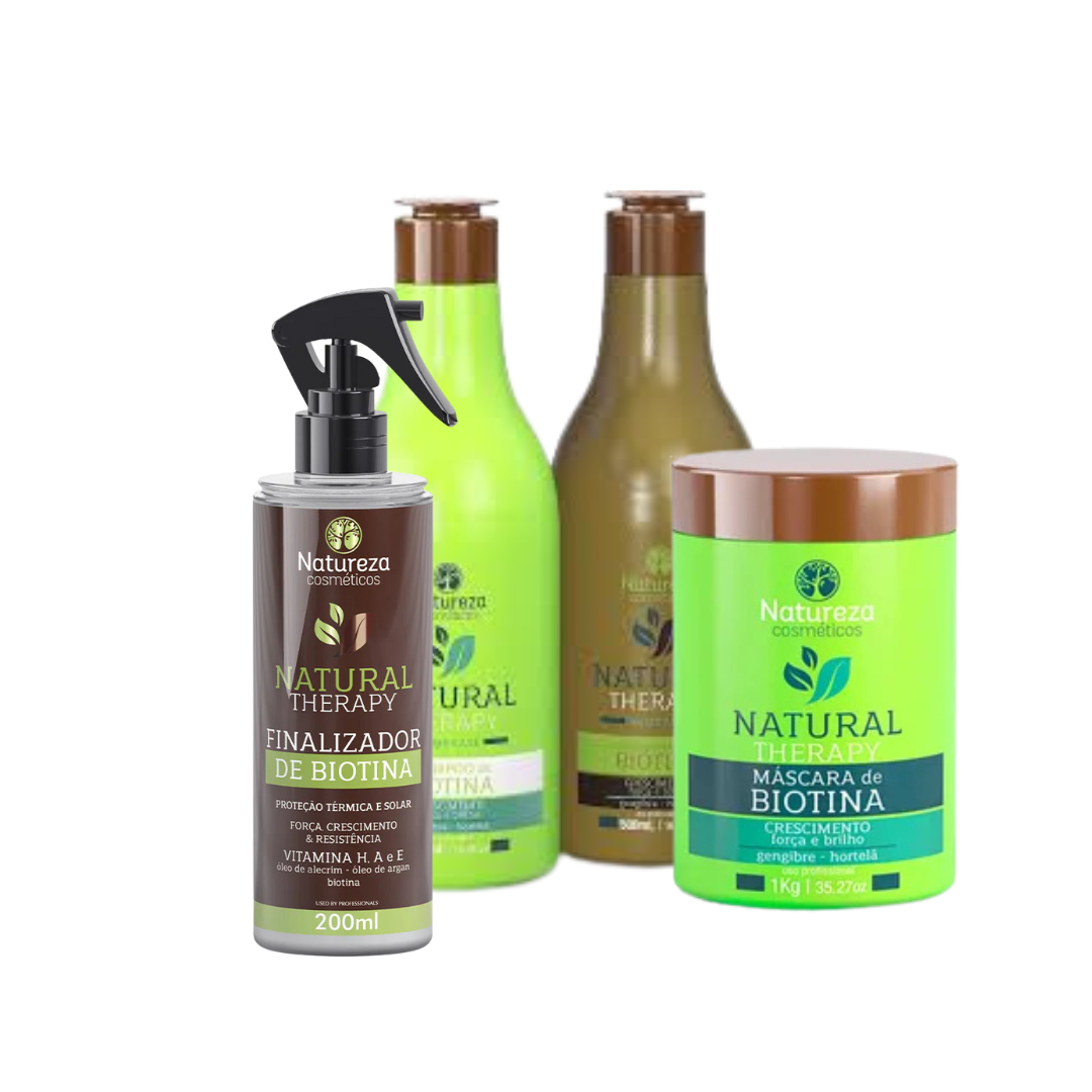 Set Biotina Sampon Balsam , Spray ,Masca