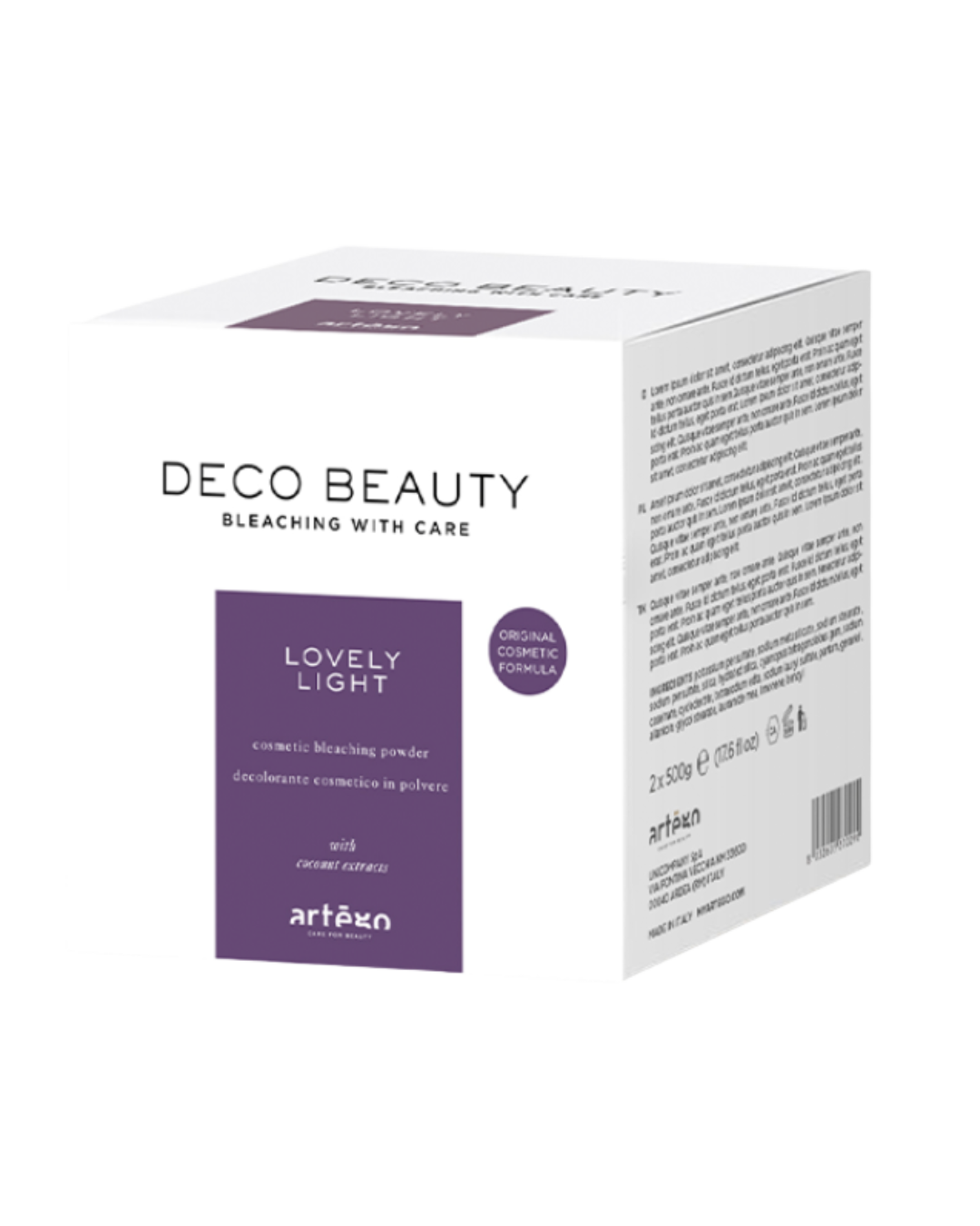 DECO LOVELY LIGHT Pudră violetă pentru decolorare