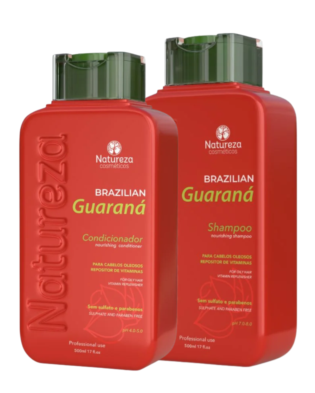 Set Guarana 500ml – Natureza Cosmeticos - Șampon și Condiționer