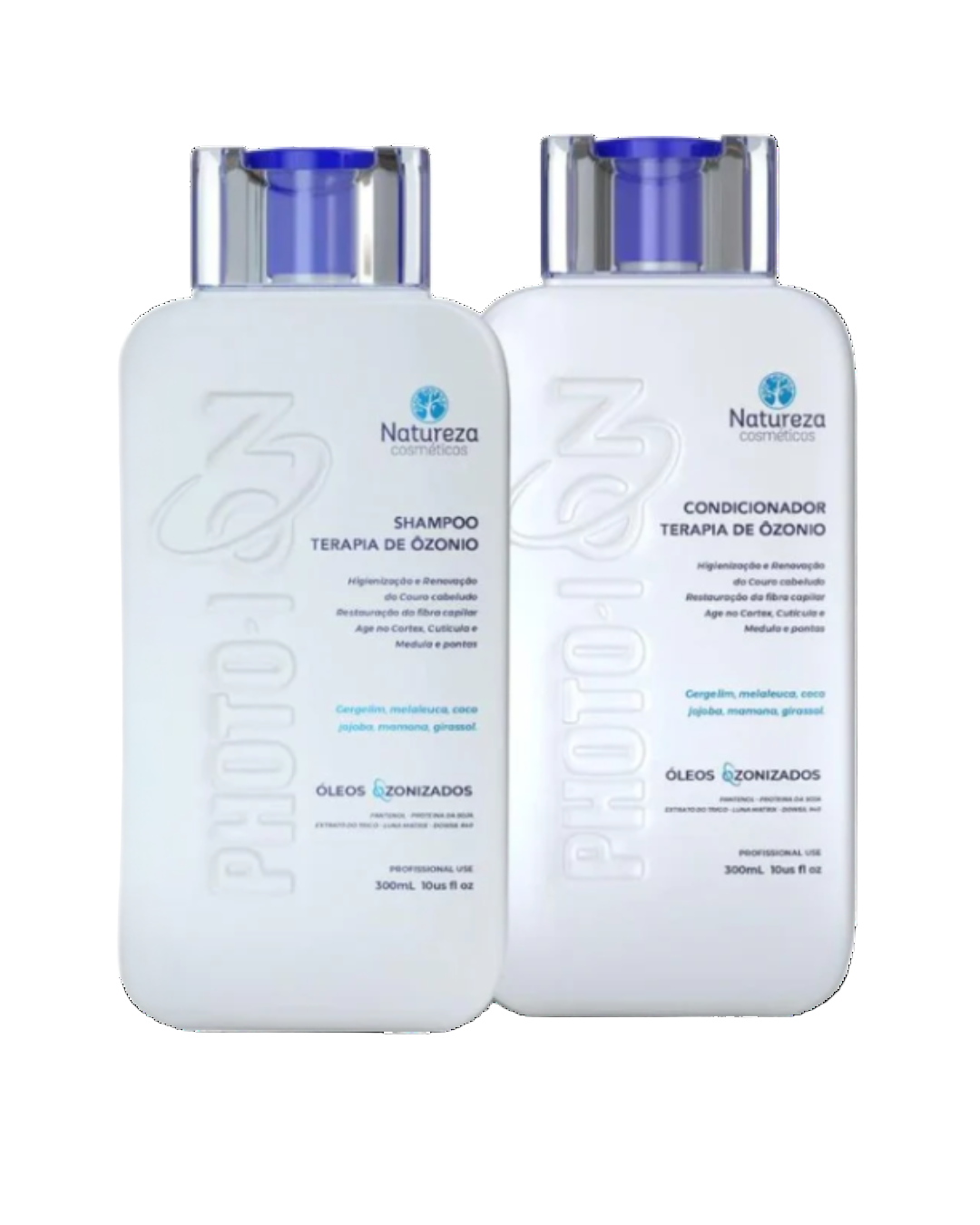 Set de Terapie cu Ozon 2x300 ml, Natureza Cosmeticos