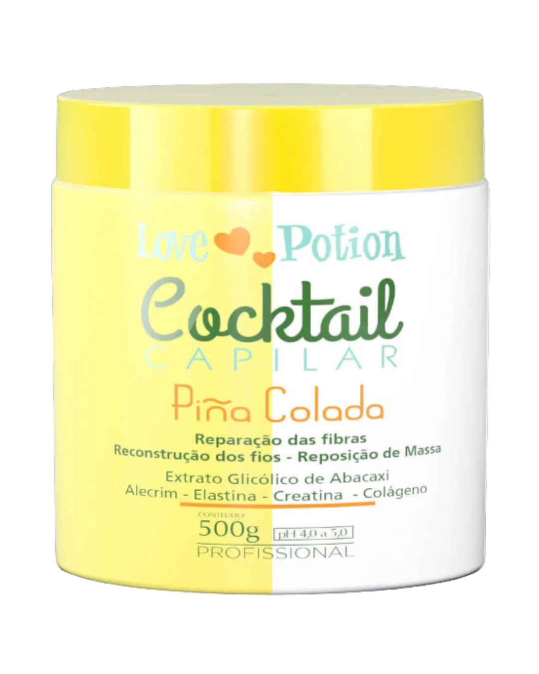 Cocktail Piña Colada Reconstructie, 500g, LOVE POTION