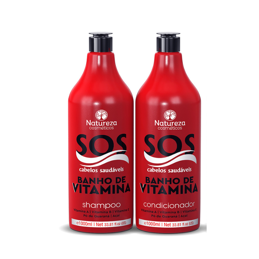 Sos Banho de Vitamina 1000 ML, Natureza Cosmeticos