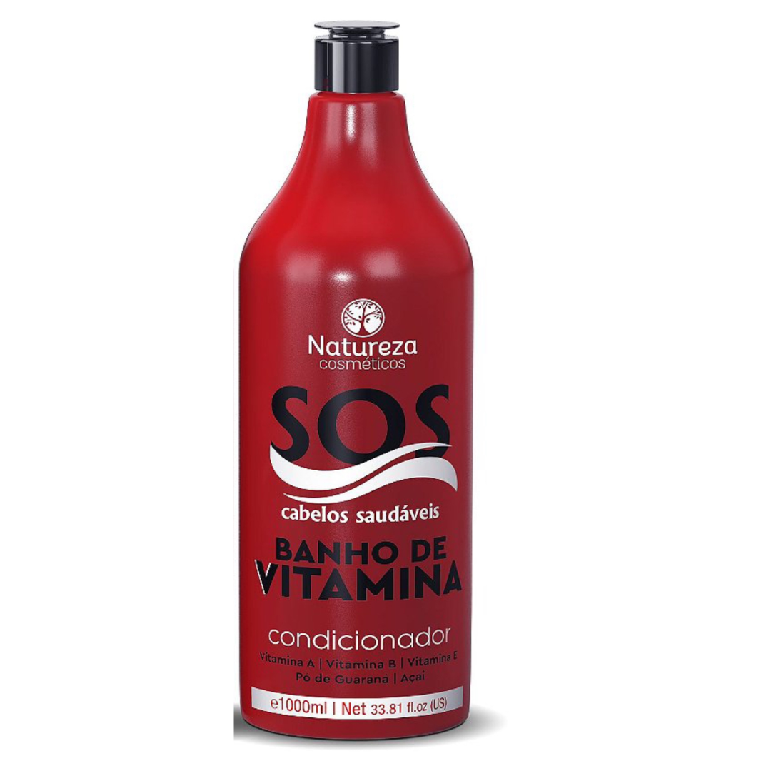 Sos Banho de Vitamina 1000 ML, Conditioner Natureza Cosmeticos