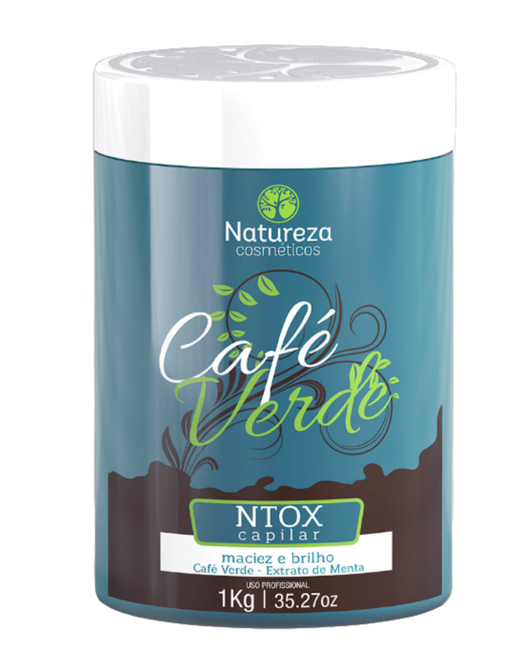 NTOX CAFÉ VERDE, 1 KG, NATUREZA COSMETICOS