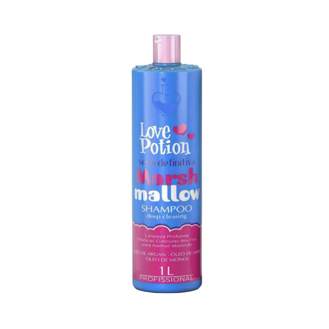 Șamponul Marshmallow Curățare profundă, 1000 ML, LOVE POTION