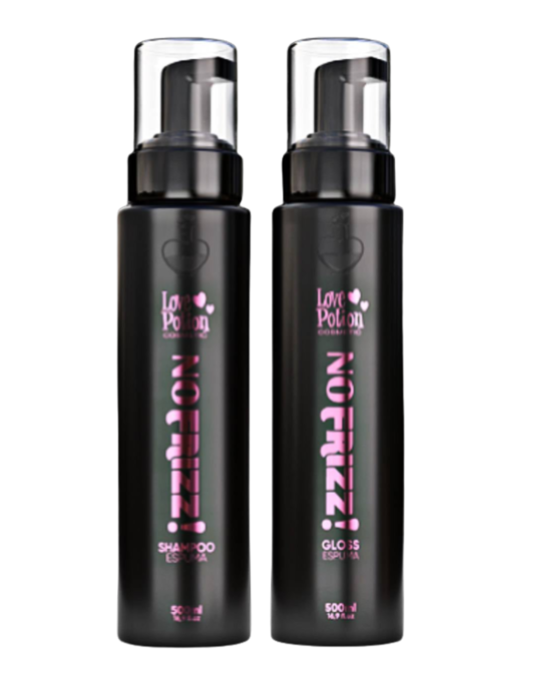 Set No Frizz! Love Potion 2x500 ml Nanoplastie