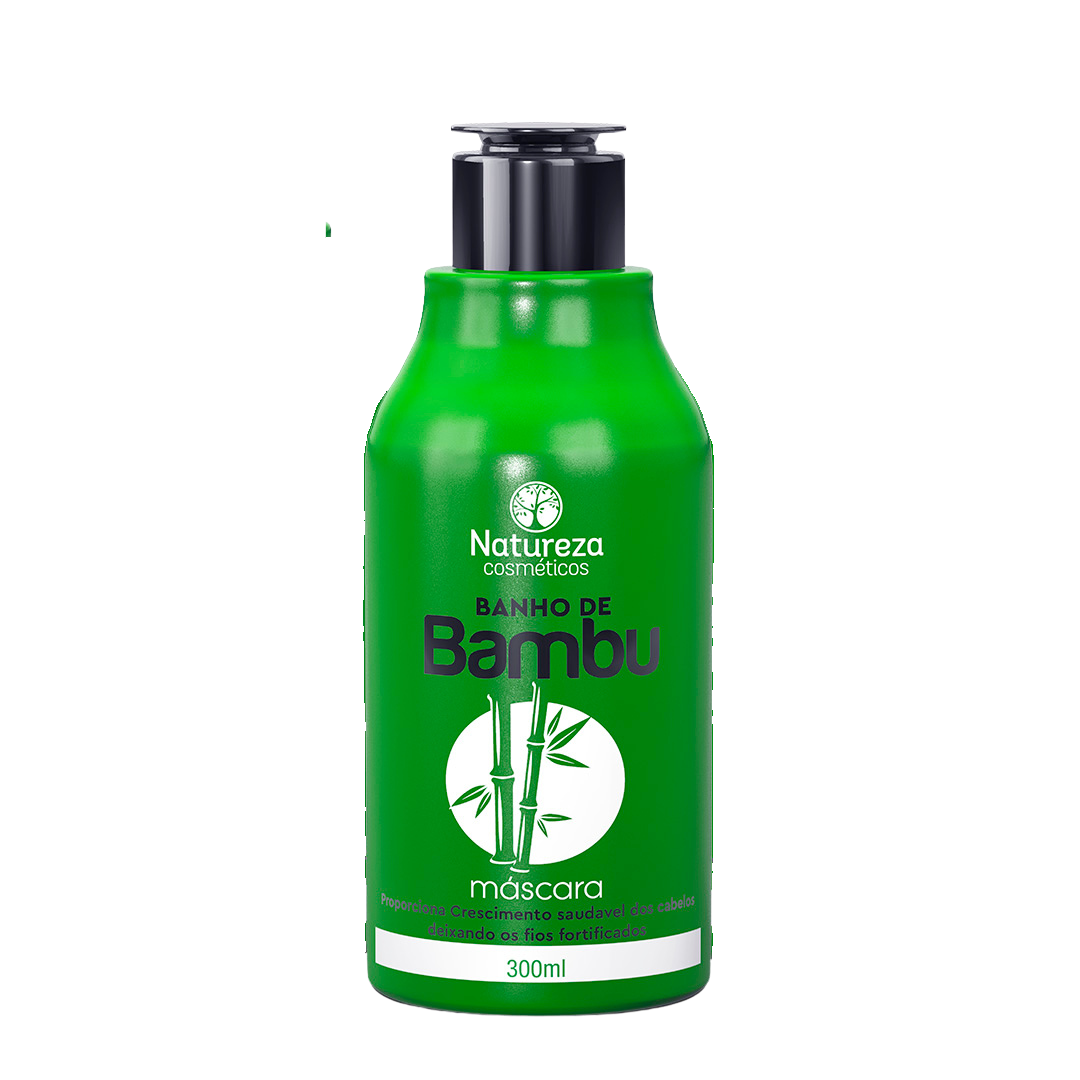 Masca Banho de Bambu, 300 ml, Natureza Cosmeticos