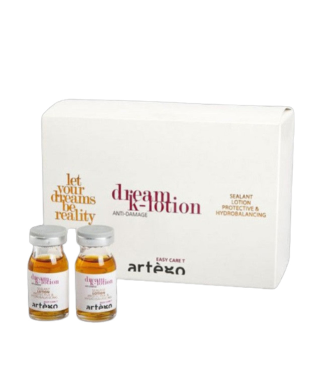 Fiole pentru hidratare, sigilare și protecție Artego Dream K-Lotion 12 X 8ml
