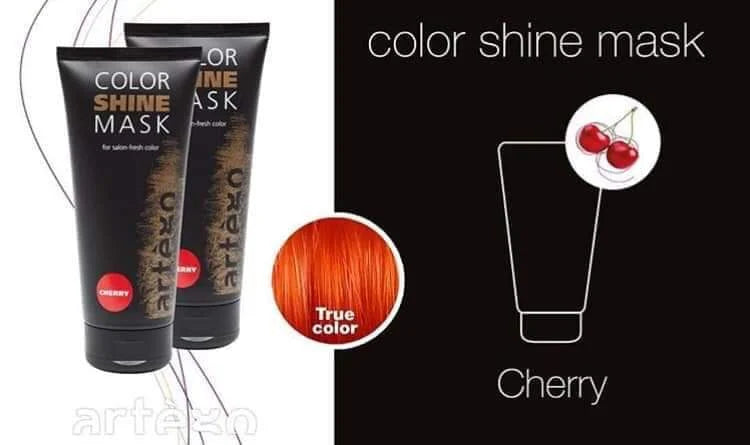 Cherry- Masca tip vopsea care conține proteină si ulei de cânepă, Artego, 200ML