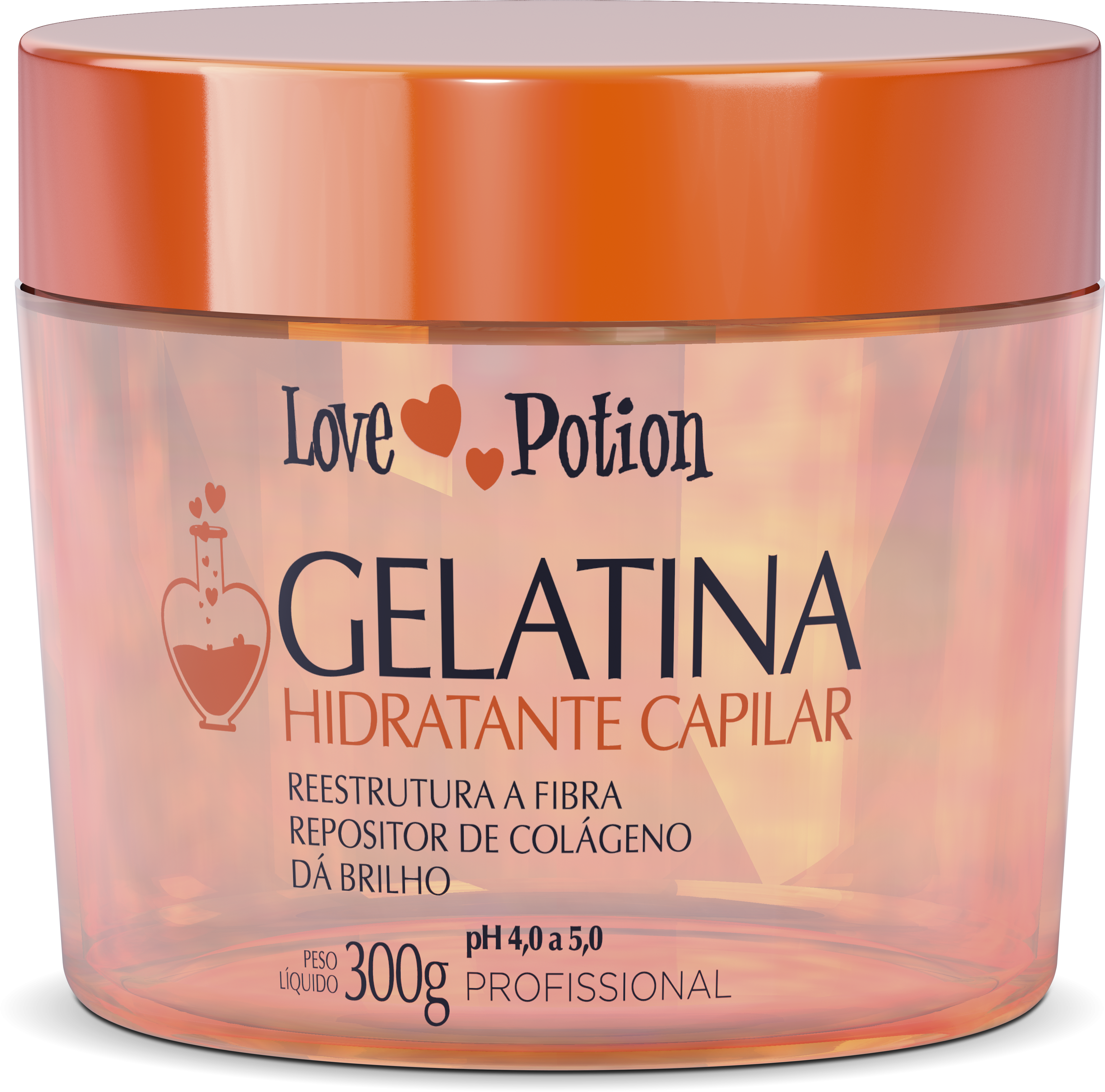 Gelatina Capilar 300g - Love Potion