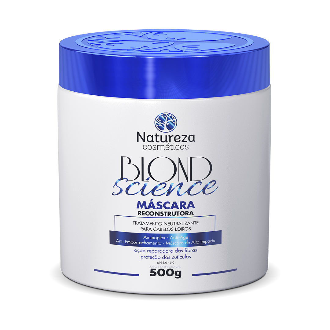 Masca BLOND SCIENCE, 500 G, NATUREZA COSMETICOS