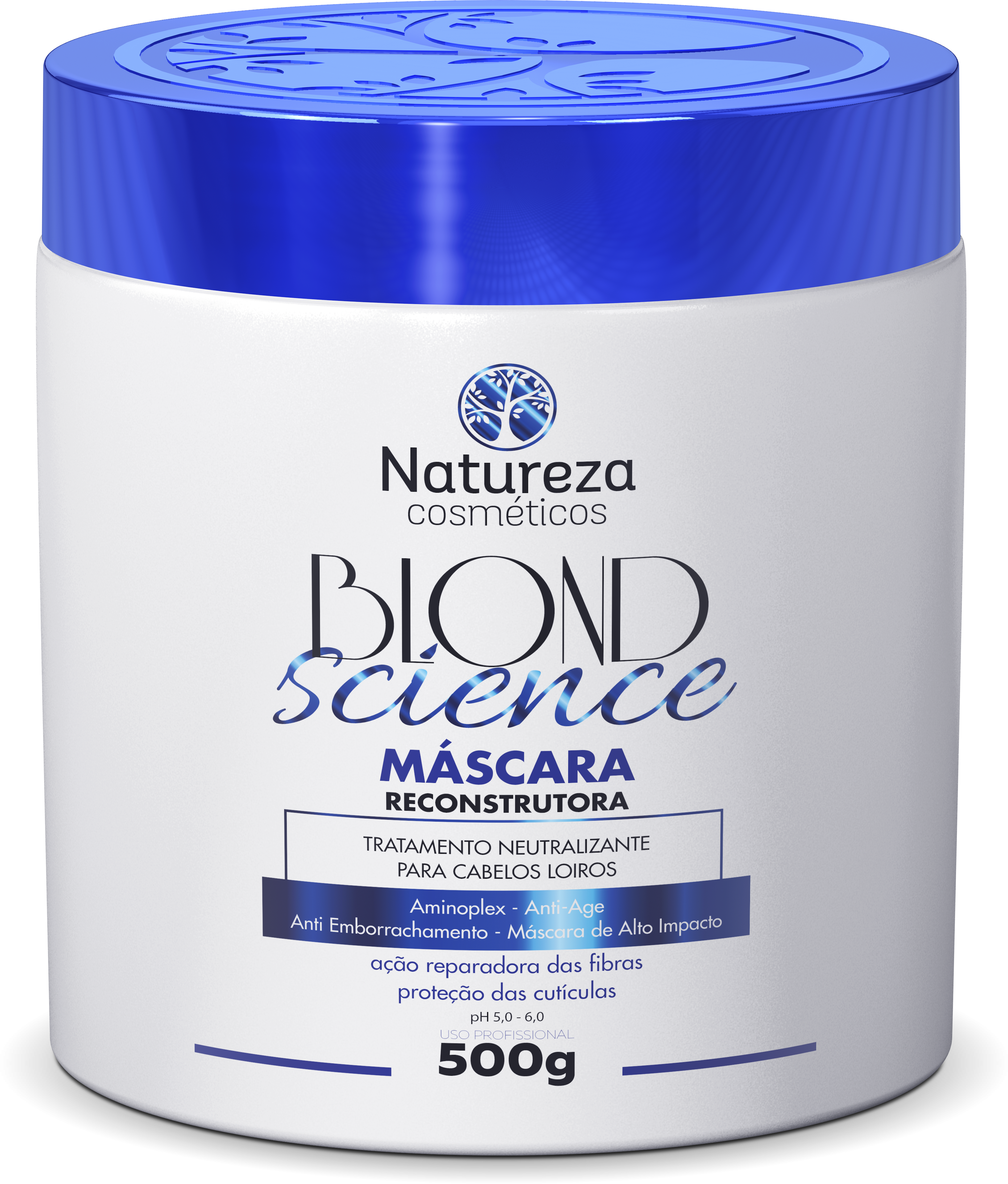 Masca BLOND SCIENCE, 500 G, NATUREZA COSMETICOS