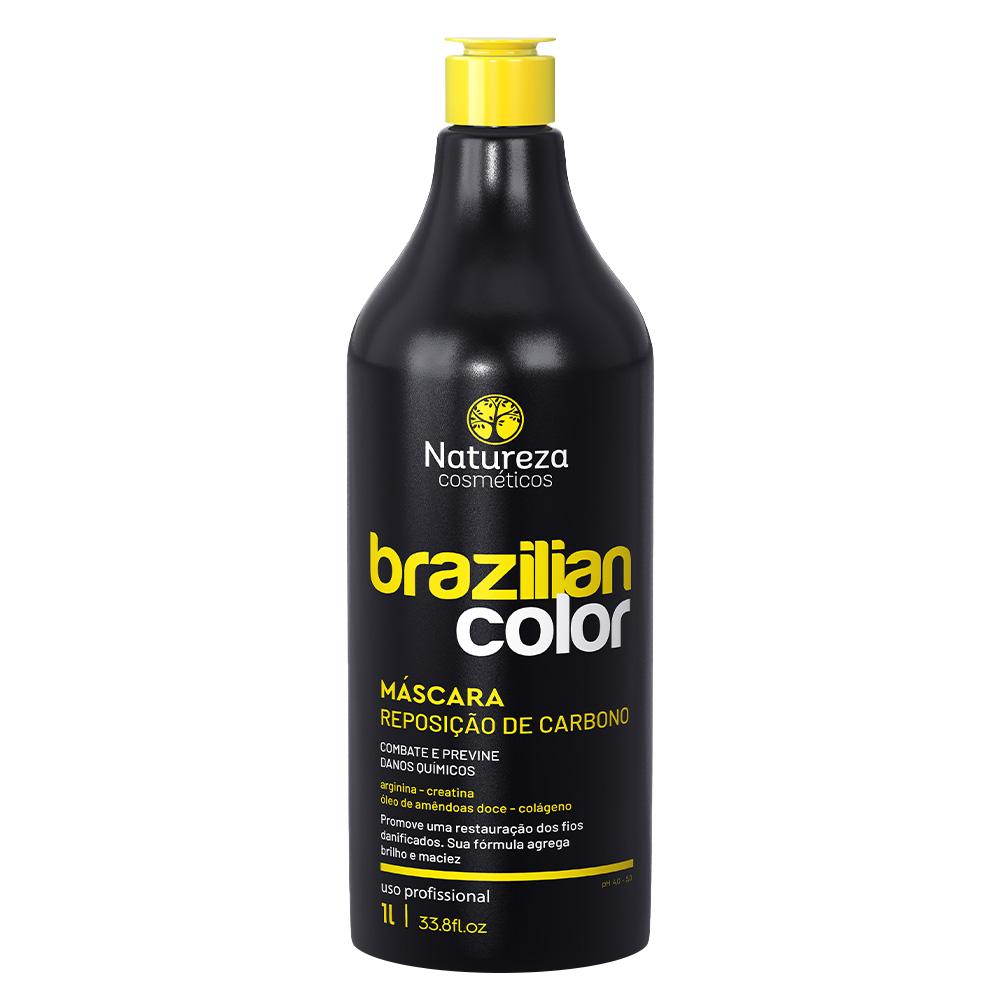 MASCĂ CARBON - 1L, Natureza Cosmetics, Brazilian Color
