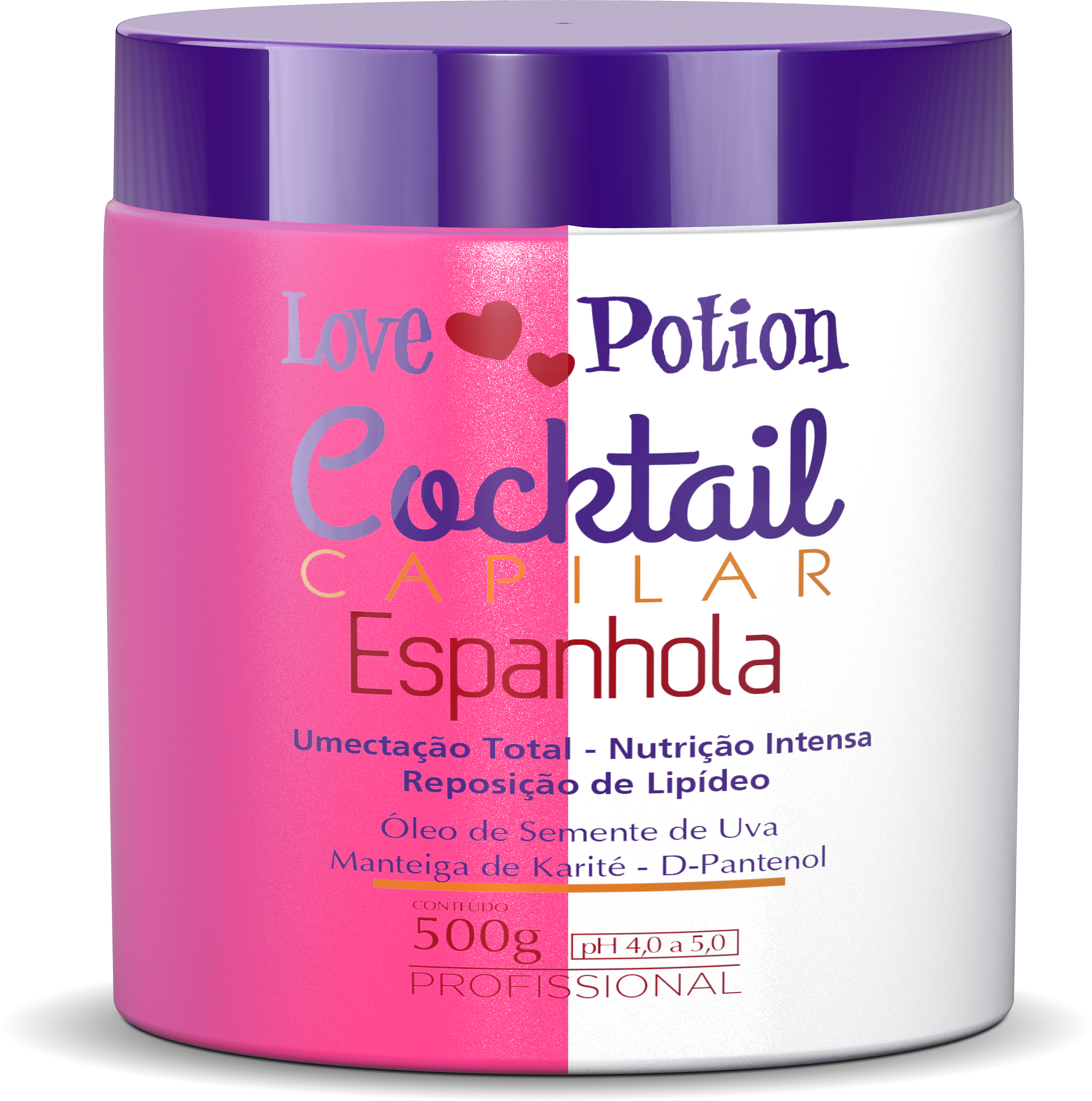 Cocktail Capilar Espanhola Nutriție, 500 gr, LOVE POTION