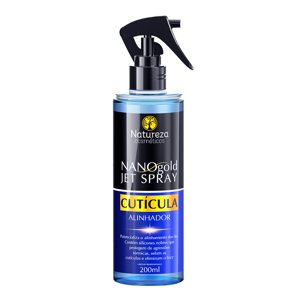 CUTICULA NANO GOLD SPRAY, NATUREZA COSMETICOS