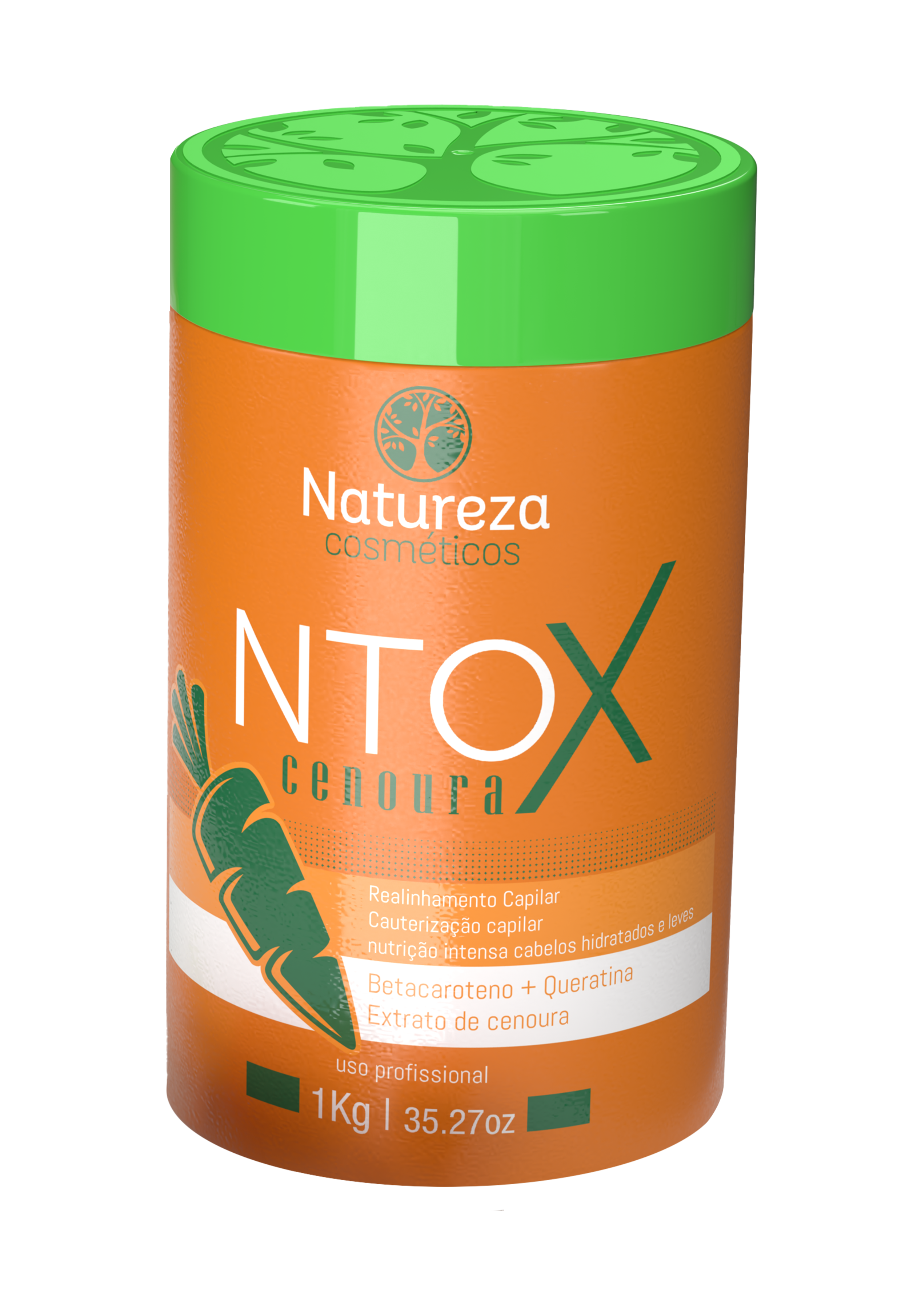 CENOURA - BOTOX DIN MORCOV, 1 KG, NATUREZA COSMETICOS