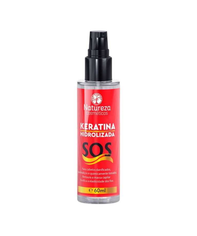 SOS Keratină hidrolizată, 60 ML, NATUREZA COSMETICOS