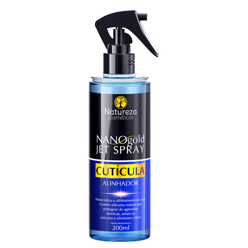 CUTICULA NANO GOLD SPRAY, NATUREZA COSMETICOS