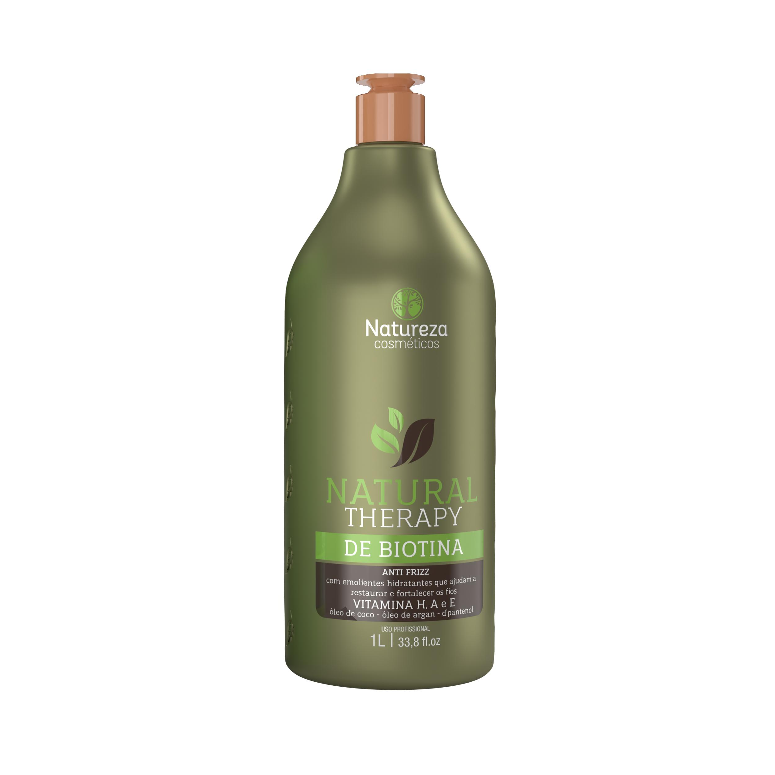 NANOPLASTIE Escova de Biotina, 1000 ML, NATUREZA COSMETICOS