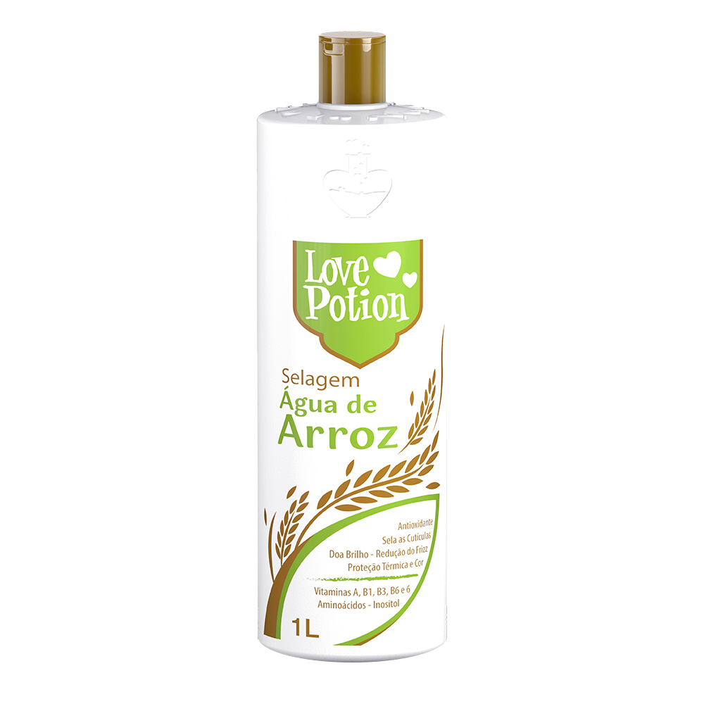 Agua de Arroz Keratină 1000 ml, LOVE POTION