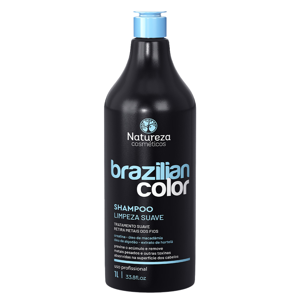 ȘAMPON CURĂȚARE HILATĂ 1L, Natureza Cosmeticos,Brazilian Color