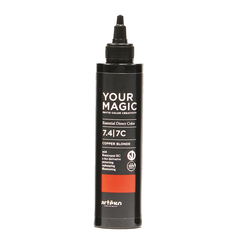 Vopsea semipermanentă directă Artego Your Magic Cooper Blonde 7.4-7C 200 ml