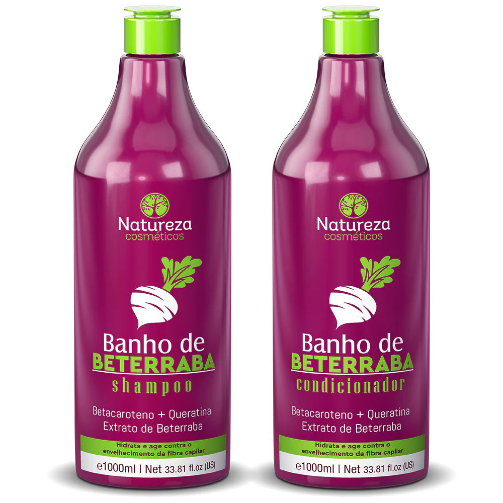 BETERRABA Sampon + Balsam, 2*1000ML, NATUREZA COSMETICOS