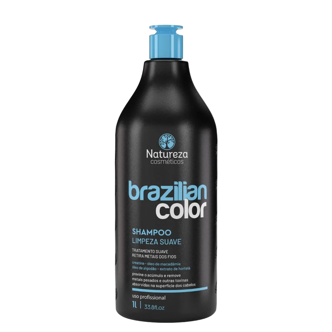 ȘAMPON CURĂȚARE PROFUNDĂ 1L, Natureza Cosmeticos,Brazilian Color