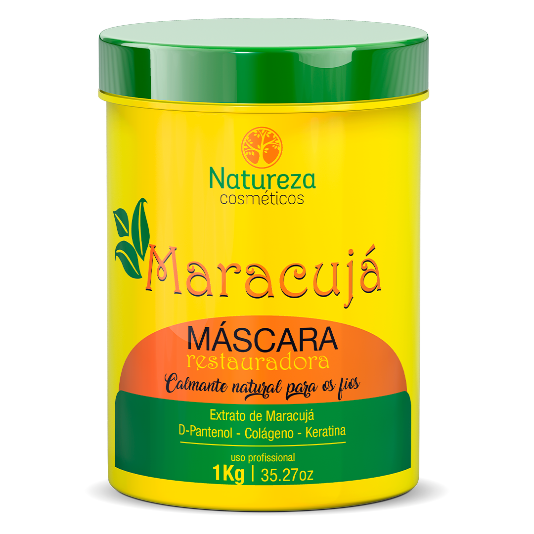 MASCA RECONSTRUCTIVĂ MARACUJA FRUCTUL PASIUNII, 1 KG, NATUREZA COSMETICOS