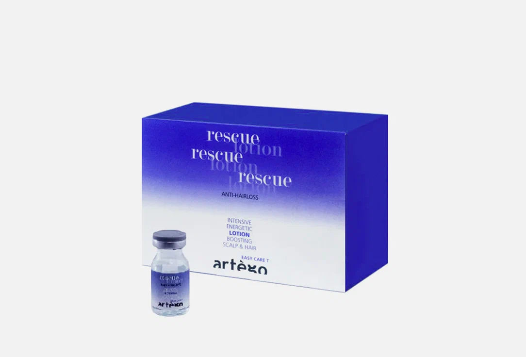 RESCUE LOTION- Ampule împotriva căderii părului, 10 buc*8mg