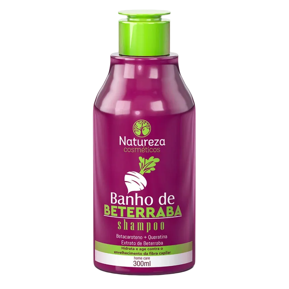 Șampon Beterraba 300ml -  NATUREZA COSMETICOS