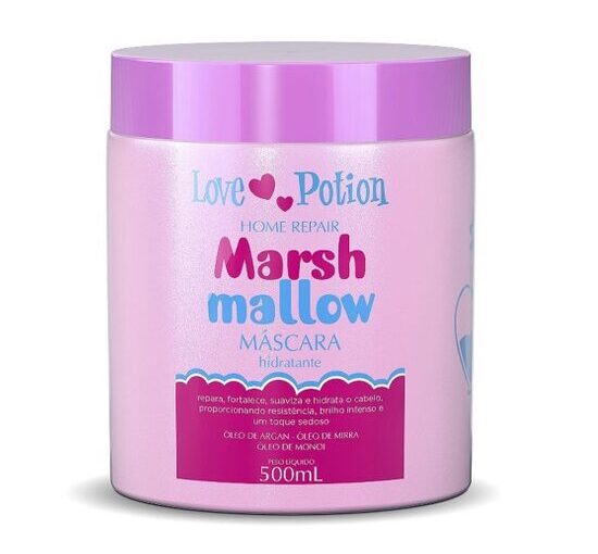 Mască aminoacidă Marshmallow, 500g, LOVE POTION